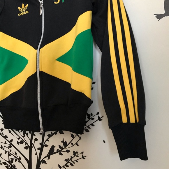 ADIDAS ORIGINALS track jacket Jamaica Kingston - Picture 8 of 15